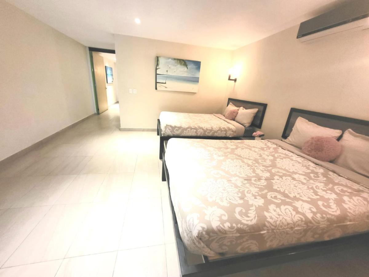 Departamentos Al Lado Del Mar En Zona Hotelera Cancun Bagian luar foto