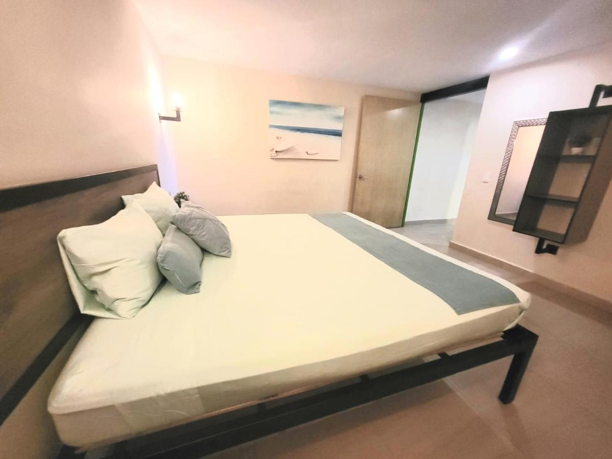 Departamentos Al Lado Del Mar En Zona Hotelera Cancun Bagian luar foto